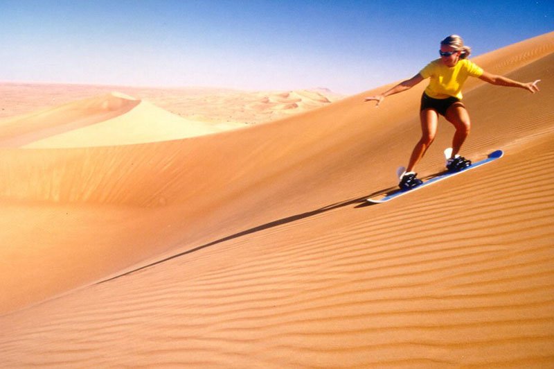 sand-boarding